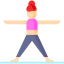 Yoga pose icon 64x64