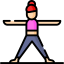 Yoga pose icon 64x64