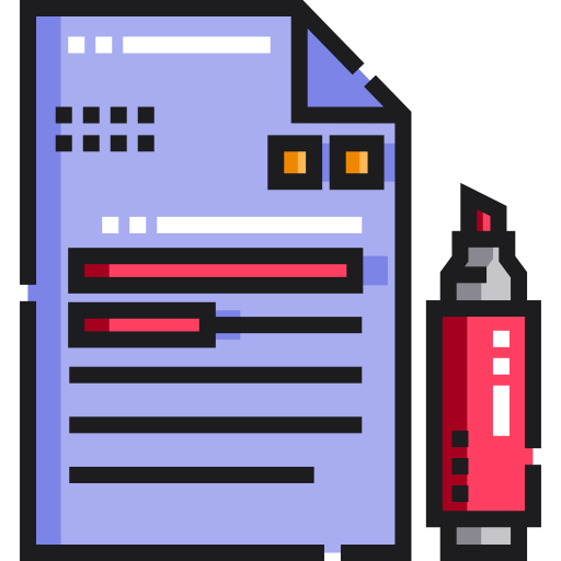 Contract icon