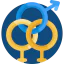Bisexual icon 64x64