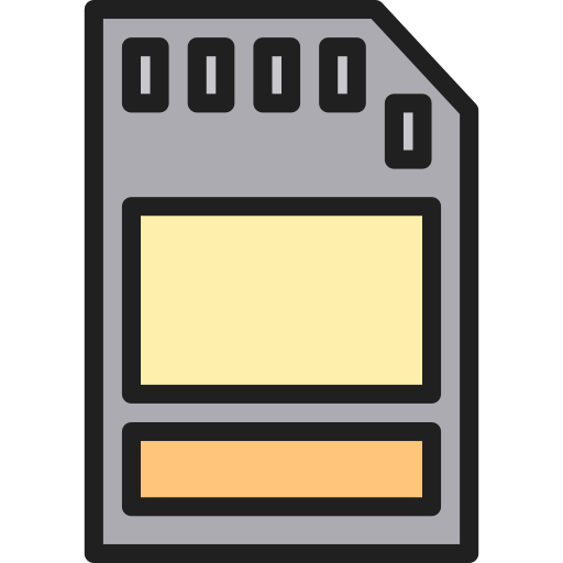 Memory card icon
