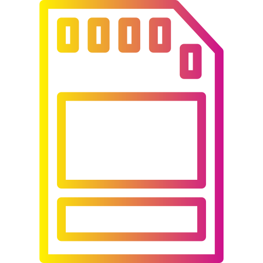 Memory card icon