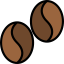 Coffee beans icon 64x64