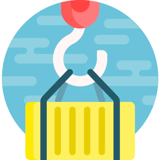  container crane icon