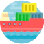 Cargo ship ícone 64x64