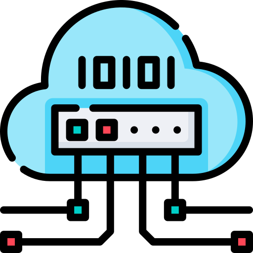 Cloud storage icon