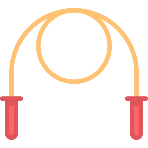 Skipping rope icon