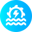 Hydro power icon 64x64