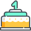 Birthday cake Symbol 64x64