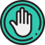 Hand gesture icon 64x64