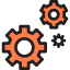 Cogwheels icône 64x64