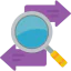 Magnifying glass biểu tượng 64x64