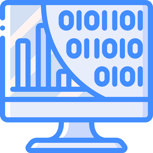 Binary code ícono