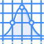 Line chart ícone 64x64