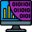 Binary code icon 64x64