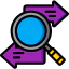 Magnifying glass biểu tượng 64x64