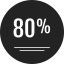 Percent icon 64x64