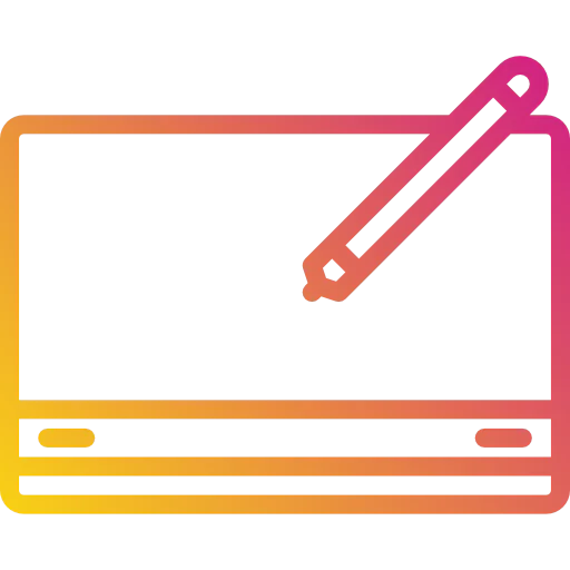 Graphic tablet icon