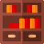 Bookshelf icon 64x64