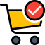 Shopping cart icon 64x64