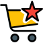 Shopping cart icon 64x64