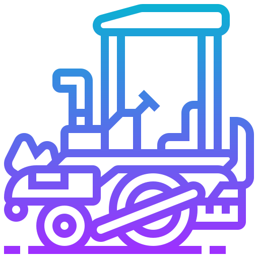 Construction machine icon