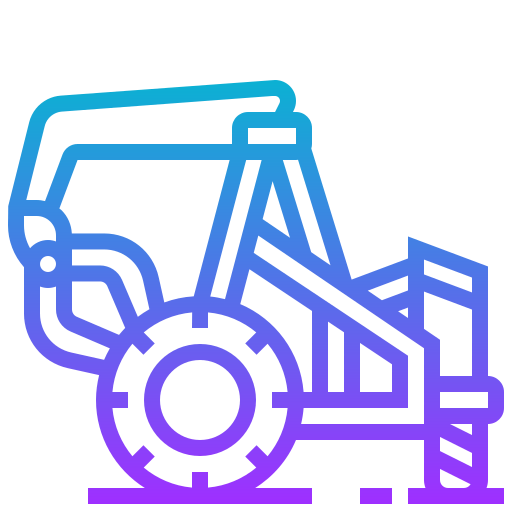 Construction machine icon