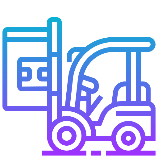 Construction machine icon