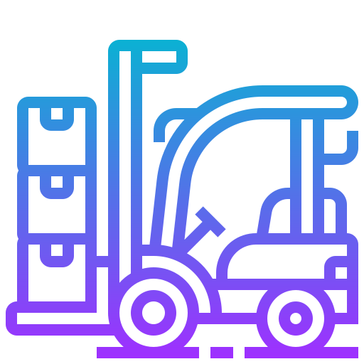 Construction machine icon