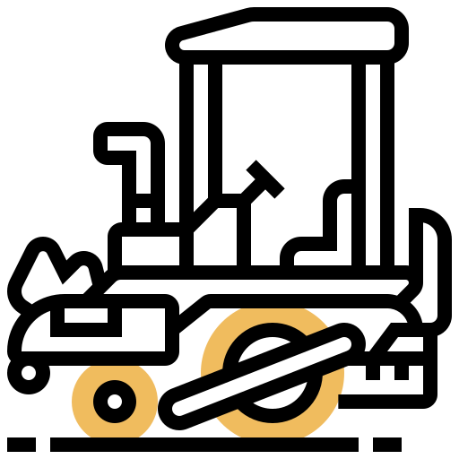 Construction machine icon