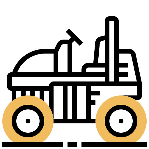 Construction machine icon