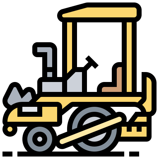 Construction machine icon