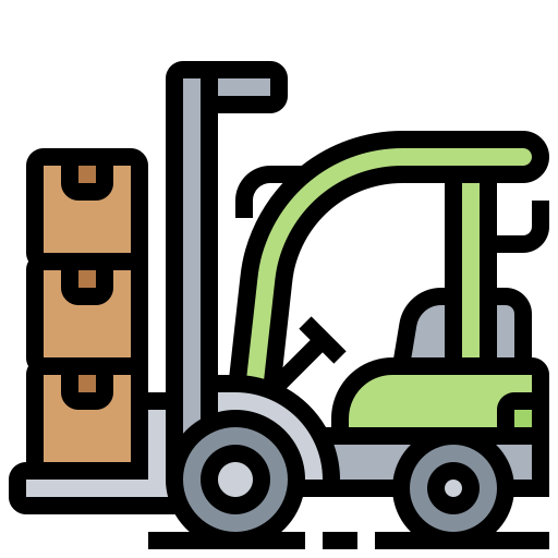 Construction machine icon