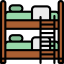 Bunk bed icon 64x64