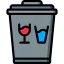 Glass bin アイコン 64x64