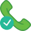 Телефонный звонок иконка 64x64