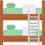 Bunk bed icon 64x64