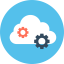 Cloud computing icon 64x64