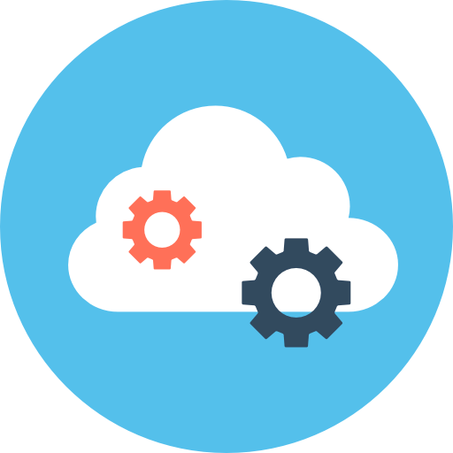 Cloud computing icon