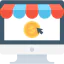 Online shop icon 64x64