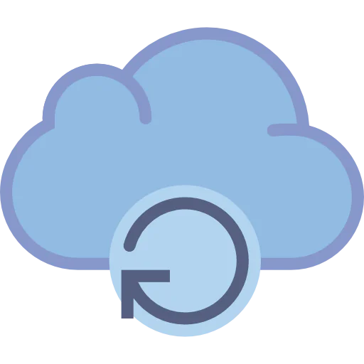 Cloud computing icon