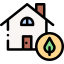 Green house ícone 64x64