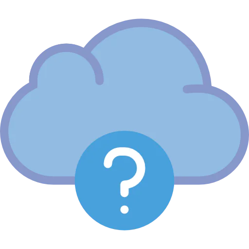 Cloud computing icon