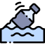 Загрязнение воды иконка 64x64