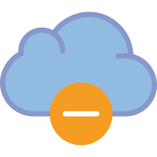 Cloud computing アイコン