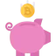 Piggy bank biểu tượng 64x64