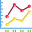 Line chart 图标 64x64
