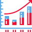 Bar chart 图标 64x64