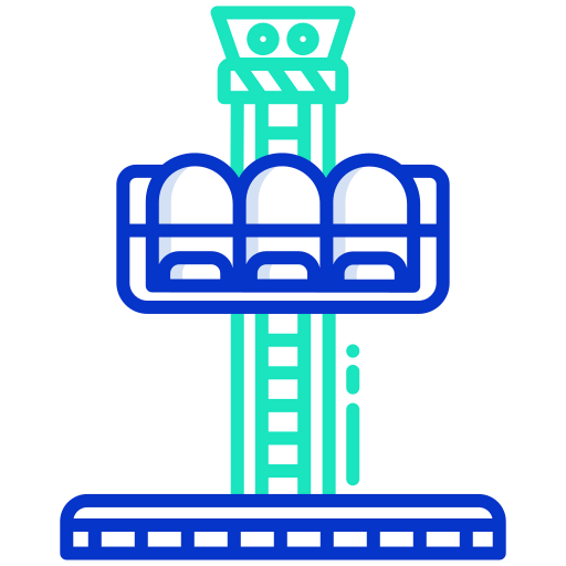 Drop tower icon