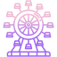 Ferris wheel アイコン 64x64